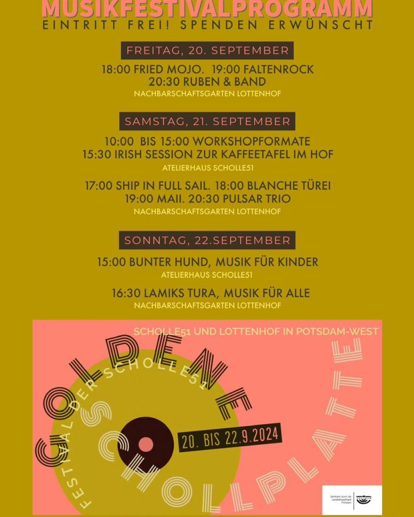 maii live 21.09.2024 Lottenhof Potsdam